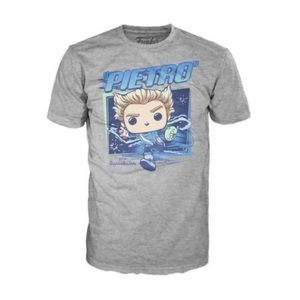 Funko Pop Tees Pietro Marvel Studios WandaVision Maximoff T-Shirt NIB